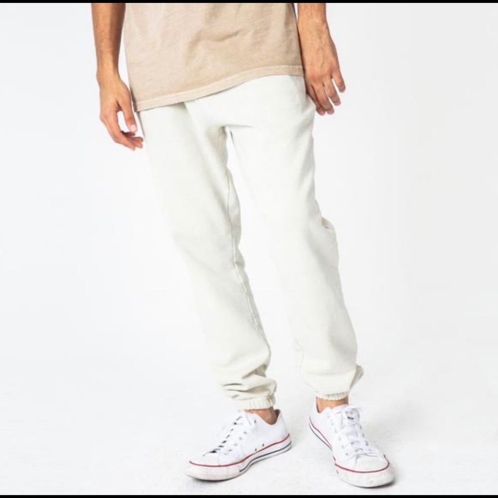 Talentless Men’s Sweatpants - Bone - Size Small